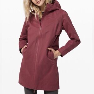 Lululemon Rebel Rain Jacket - size 10